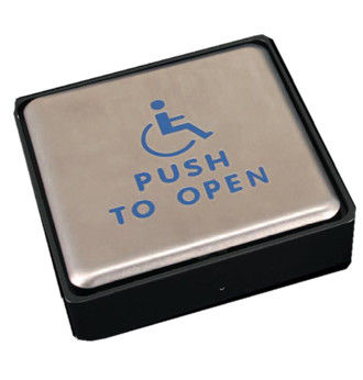 Stainless Steel Push To Open Switch Handicap Push To Open Button