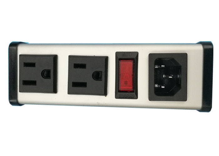 Industrial Power Strip PDU Power Distribution Unit With 2 Way Outlets 125V 15A