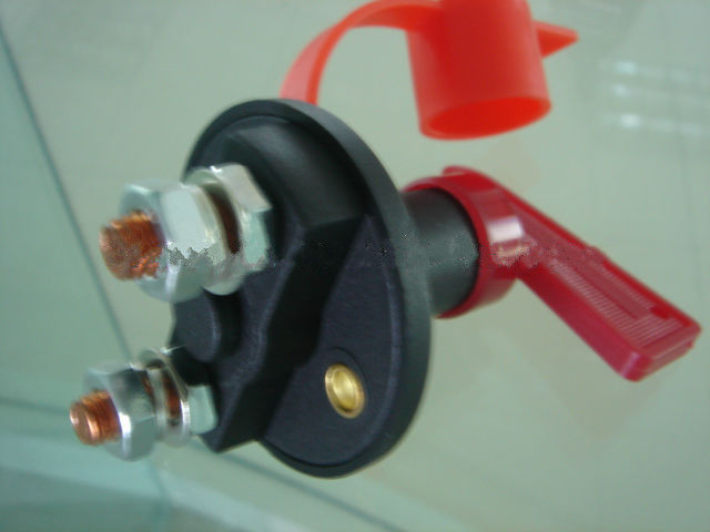 Auto Car Battery Cutoff Switch , Battery Shut Off Switch With Removable Key