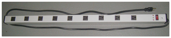 15A 9 Outlet Slim Plug Power Strip , 36 