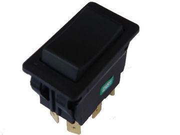 AC Electric Power Switch On Off On Momentary 4 Terminal Black Color