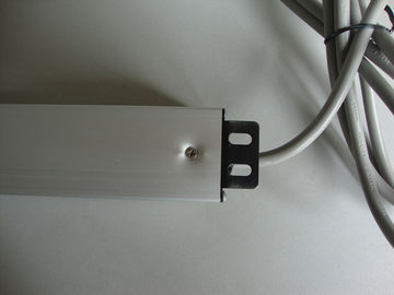 Eurpean Multiple Socket Power Strip Bar With Extension Cord / E&amp;F Joint Plug 12 Jack