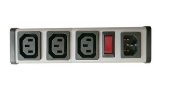 UL C-UL list 3Way IEC Output Socket Built in 15A Overload Protector Outlets Power Strip